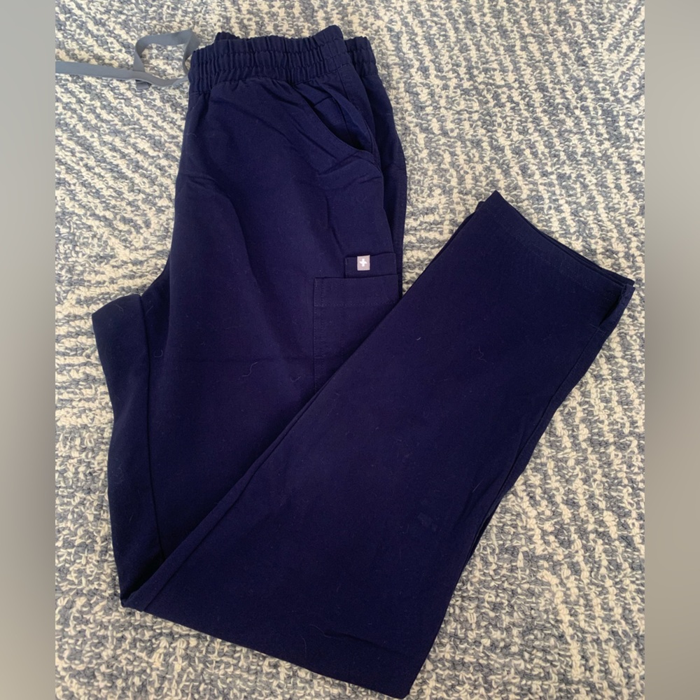 Women's Navy Yola™ High Waisted - Tall Skinny Scrub Pants - S - Tall / Navy